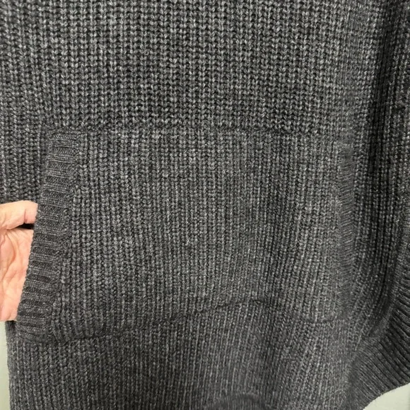 UGG Charcoal Cowl Neck Sweater - Size MED NWOT - Picture 8 of 11